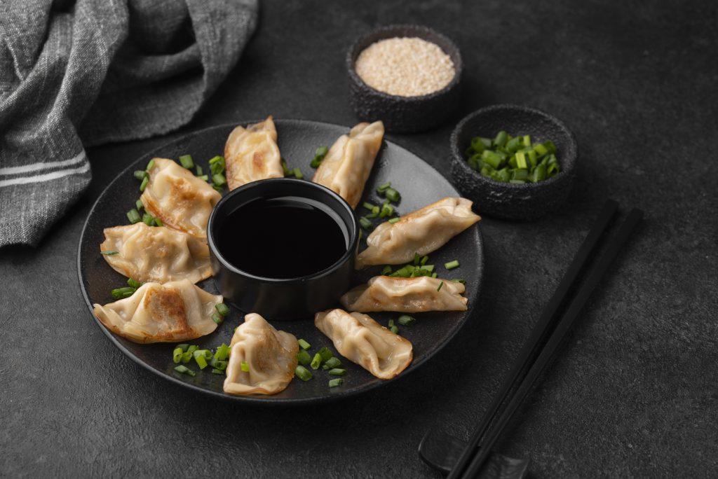 Gluten-Free Dumplings and Exotic Mushroom Dishes